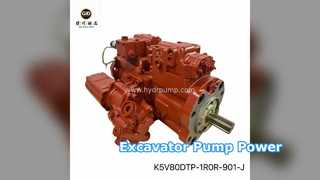 Excavator Hydraulic Pump K5V80DTP Power Boost