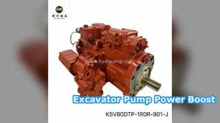 Excavator Hydraulic Pump Upgrade