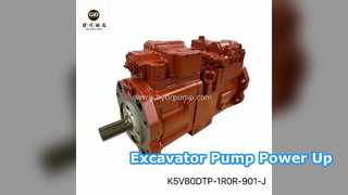 Excavator Pump Upgrade K5V80DTP OEM Quality