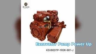 Excavator Pump K5V80DTP 15 Ton Power Up