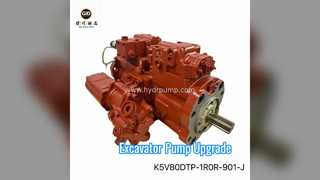 Excavator Hydraulic Pump K5V80DTP For 12-15 Ton