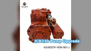 JCB330 Excavator Hydraulic Pump Upgrade