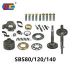 SBS80 SBS120 SBS140 Excavator Hydraulic Pump Parts , 325C  Pump Parts