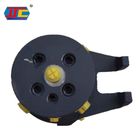 Excavator Swivel Joint Hydraulic Center Joint Black For  EC80